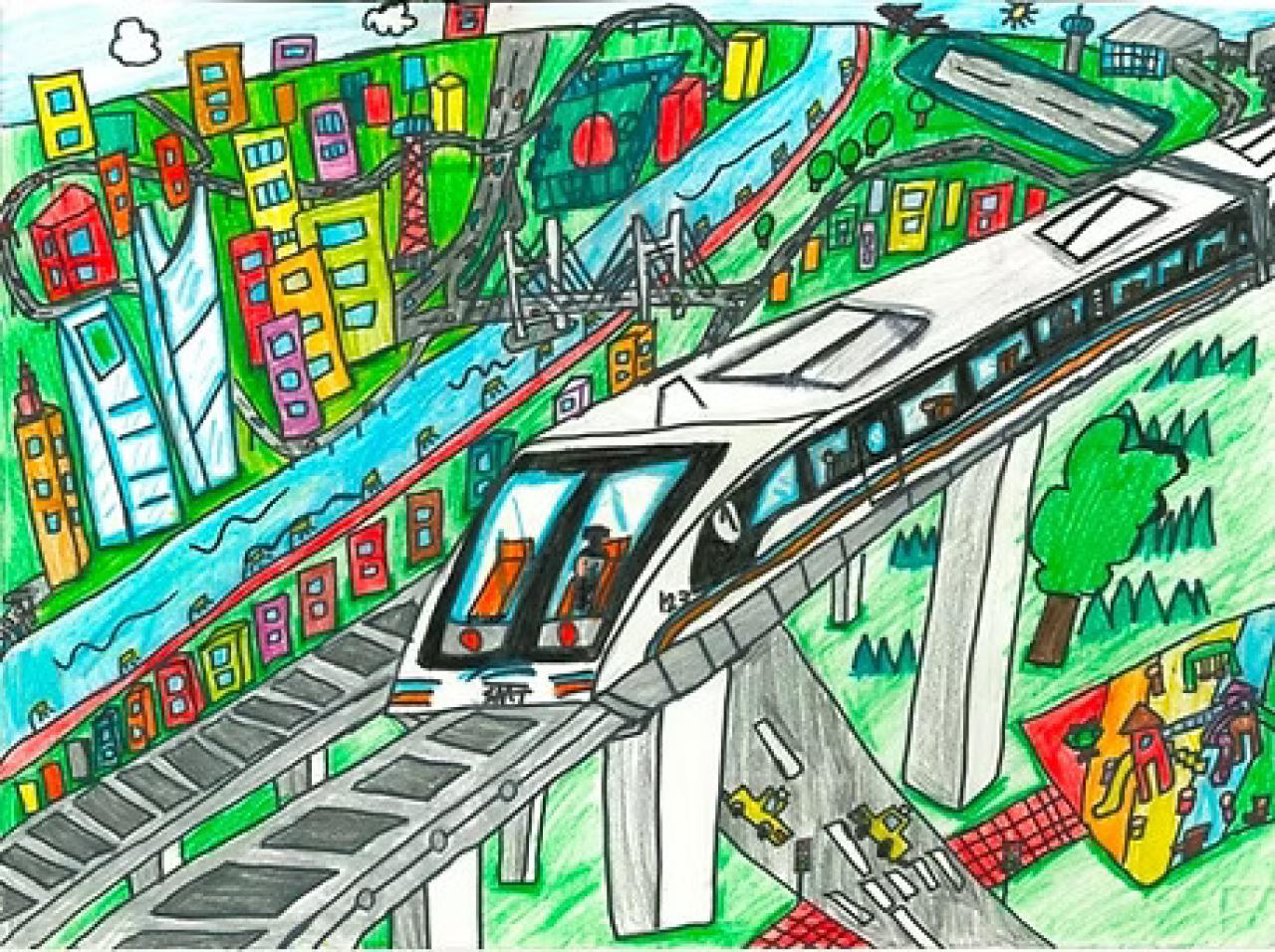 上海磁浮列車（梁煒諾）